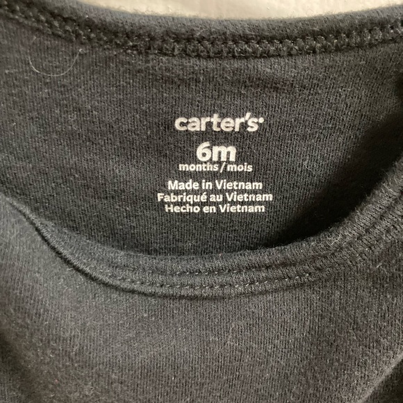 Black onesie size 6 months with phrase “girl boss like my aunt” on front. - Picture 3 of 3